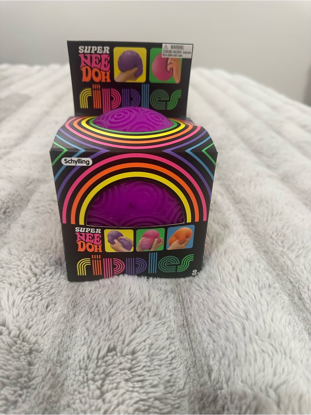 Super NeeDoh Ripples Purple